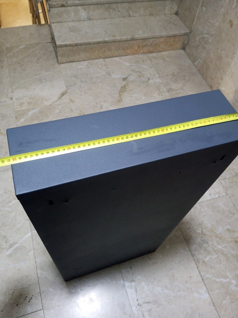 3 raflı kilitli metal ayakkabılık - 9