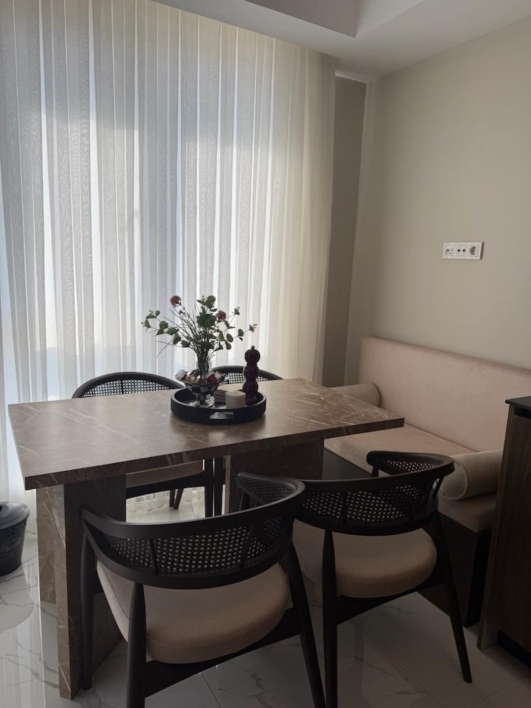 Özel Üretim Yemek Masası Takımı | 4 Sandalye + Bank Koltuk - 7