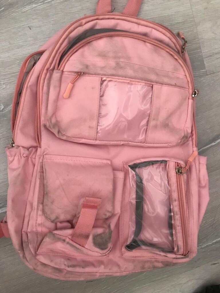 pembe sırt çantası okul çantası - 12
