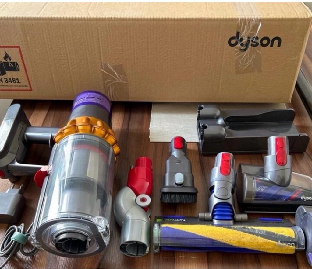 Kutulu Dyson v15 detect absolute ihtiyaç fazlası dikey süpürge - 12