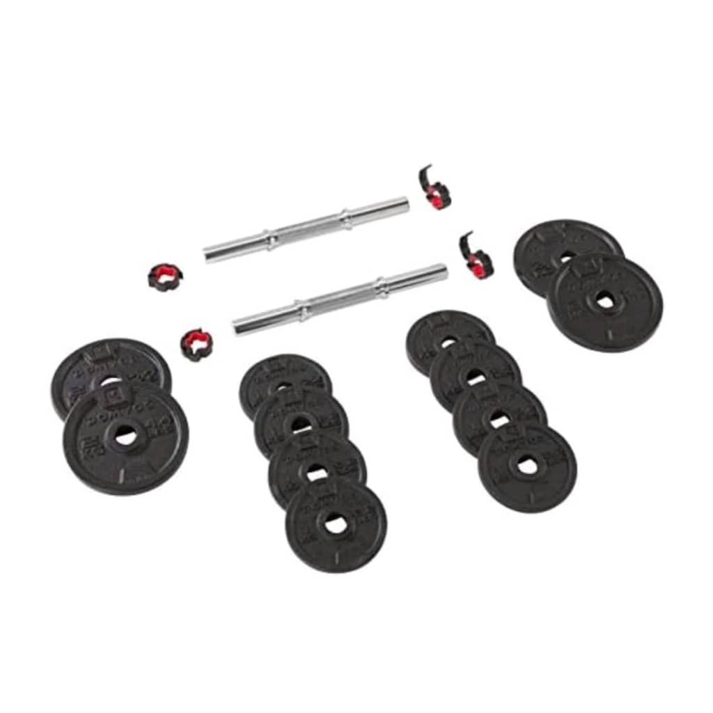 20 Kg Demir Döküm Dambıl Seti Decathlon Domyos Corength Kit - 2