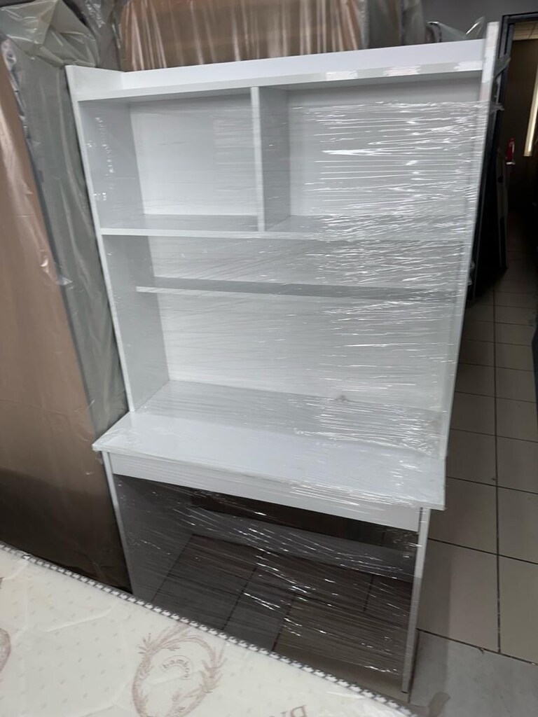 çekmeceli kitaplıklı ders çalışma masası - 3