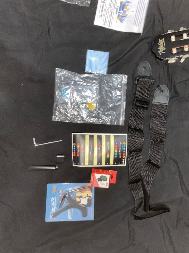Midex CG-39SBK Siyah Kesik Kasa Klasik Gitar - MEGA FULL SET - 7