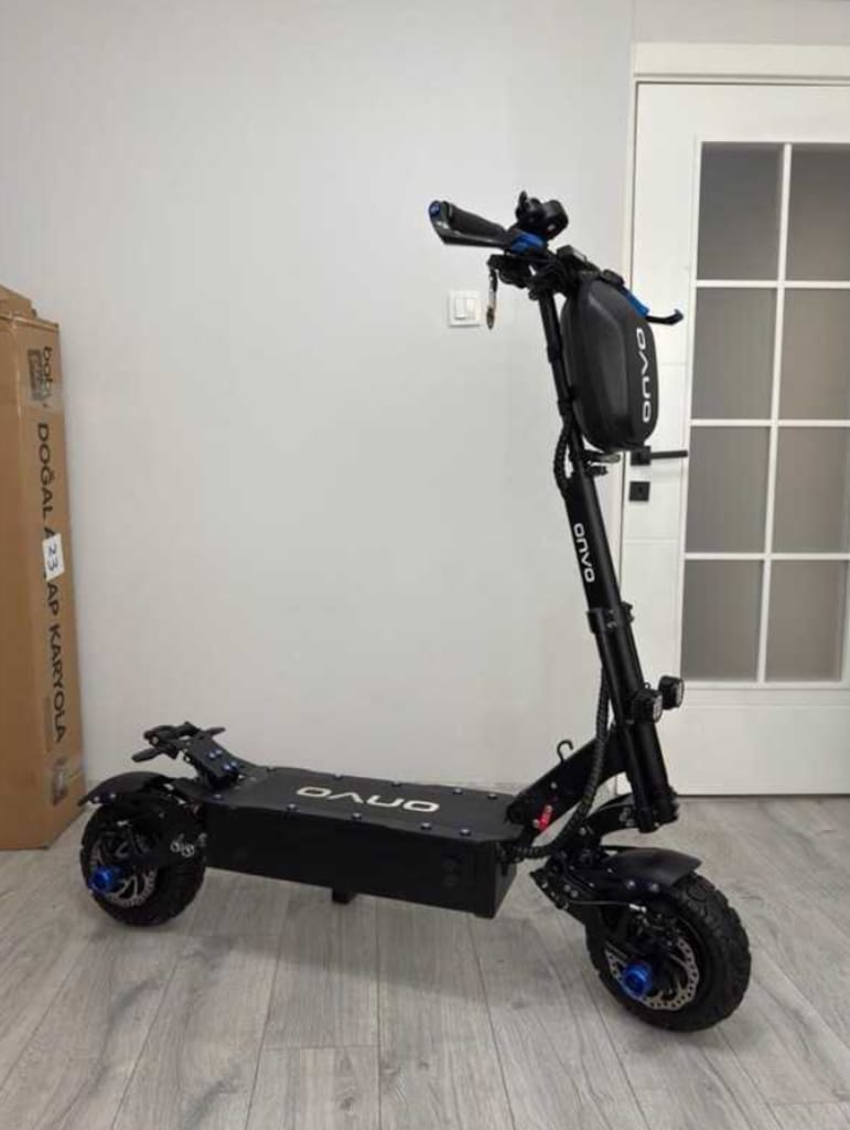 Onvo rx-07 elektrikli scooter 200 km de 1 yıl garantili - 2