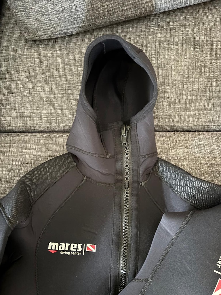 TERTEMİZ MARES SCUBA KIYAFETİ 5MM, ELDİVEN, GÖZLÜK, PALET TAKIMI - 4