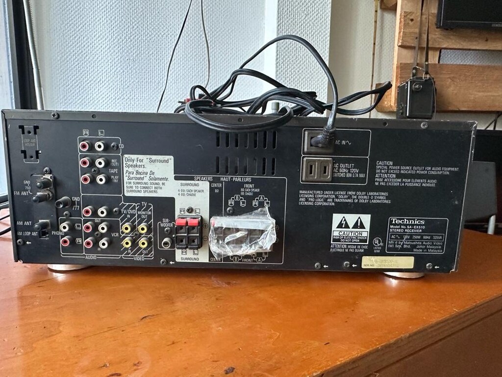 Technics SA-EX510 Stereo Receiver - 4
