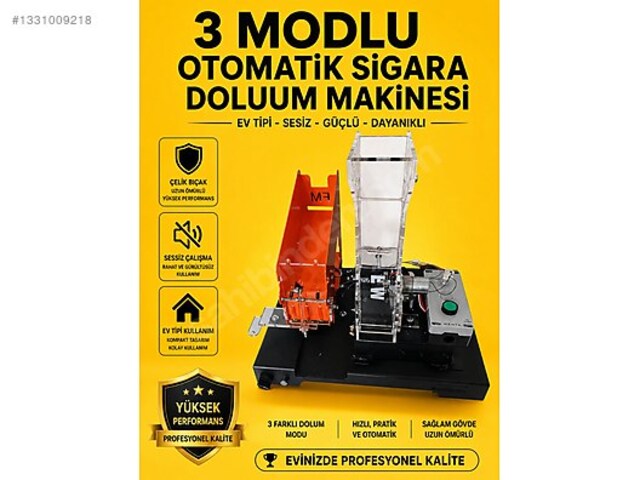 Tam Otomatik 5 Modlu Sigara Sarma Makinesi Saatte 20 Karton