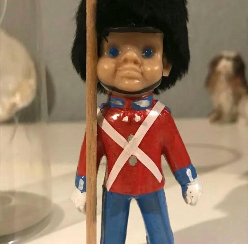 Hollanda El Boyama Vintage Kurşun Asker Figür - 3