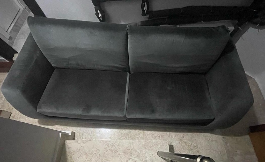 ÜÇLÜ KOLTUK KOYU GRİ RENK - 2
