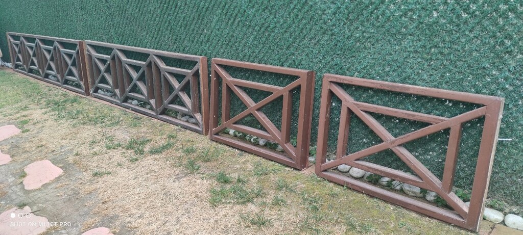 Veranda Ahşap Korkuluk/Çit - 2