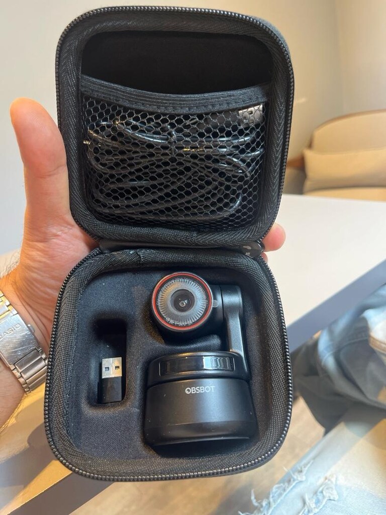 OBSBOT First Tiny 4K Webcam Gimbal Kamera