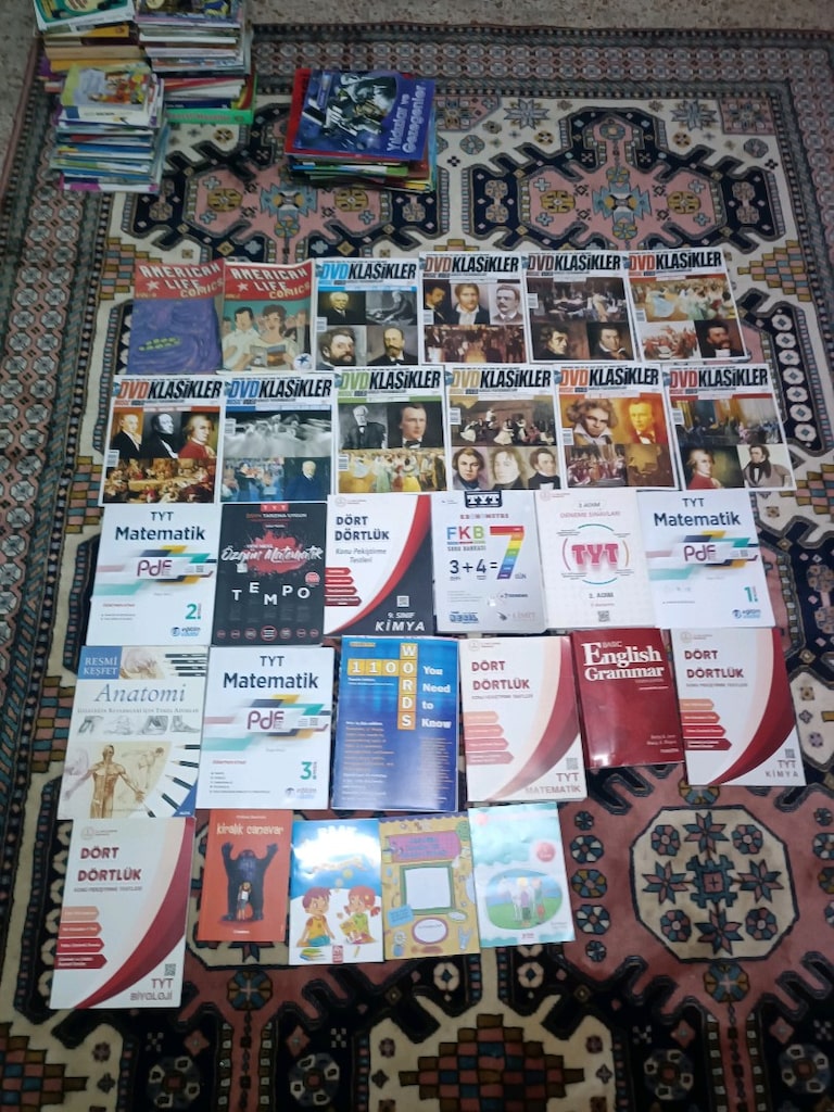 kitap 380 adet toplu olarak satılık - 12