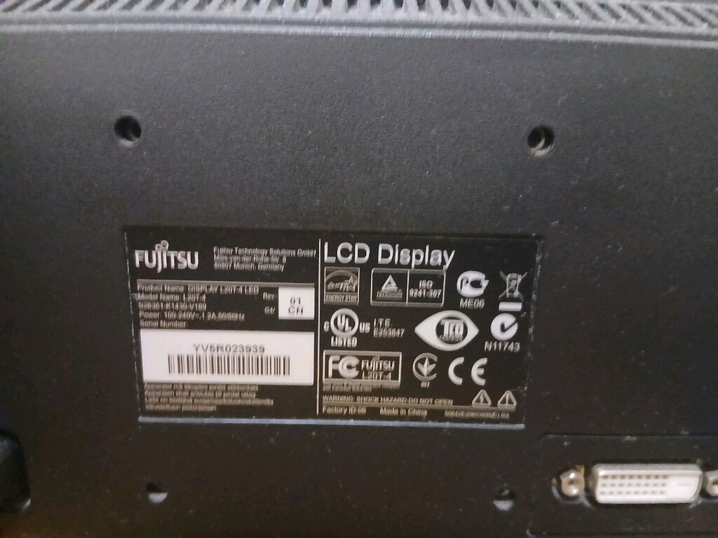 monitör fujitsu - 5