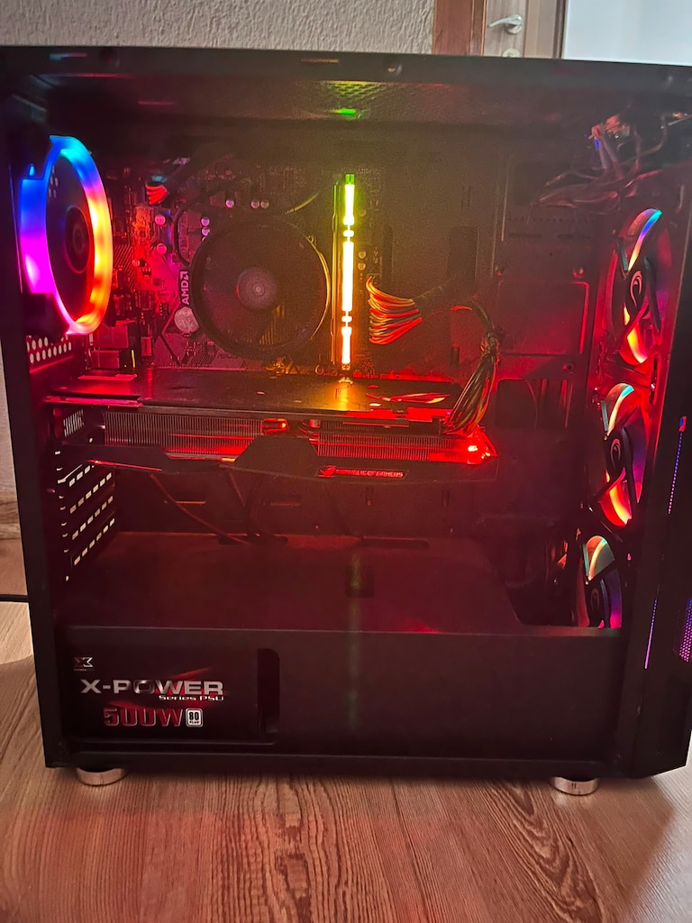RYZEN 5 2600 16 GB DDR4 RAM ASUS ROG STRİX RX 580 8GB - 2