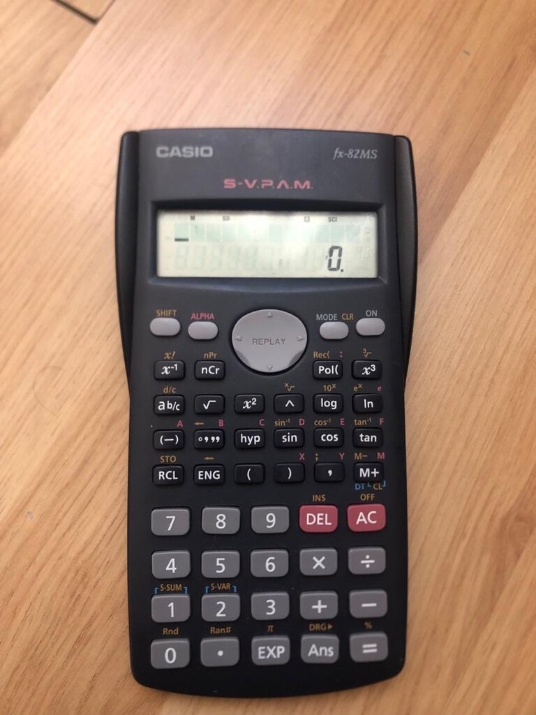 Casio hesap makinesi- Bilimsel makinesi - 3