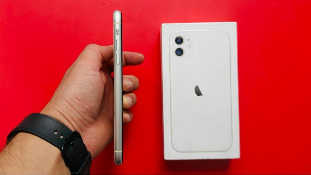 IPHONE 11 64 GB KUTULU CİHAZ BEYAZ RENK 10/9 PİL 100 EKRAN YENİLEN - 7