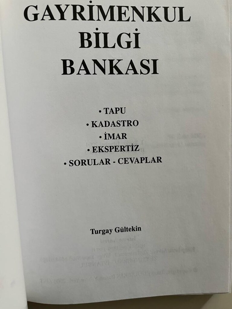 Gayrimenkul Bilgi Bankası - 2