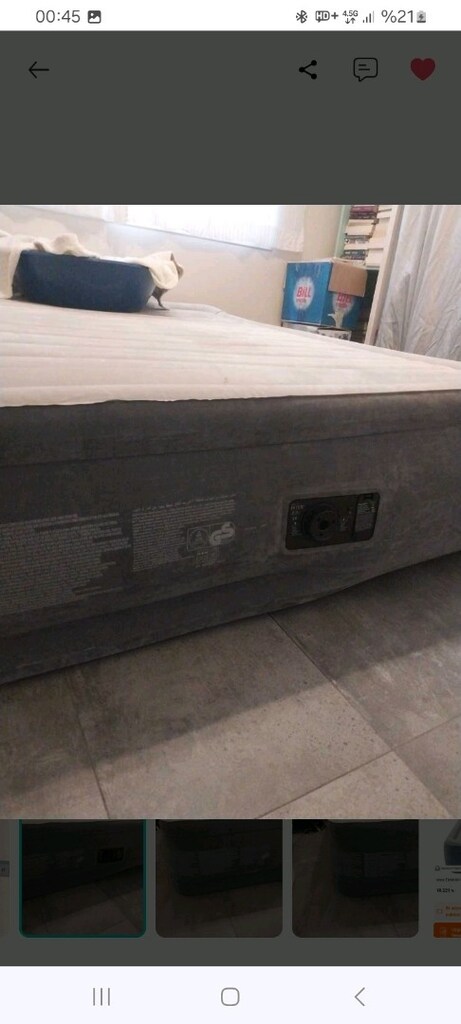 İNTEX ELEKTRİKLİ ŞİŞME YATAK - 12