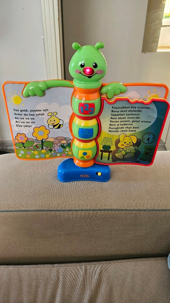 Fisher Price Egitici Masalcı Tırtıl Oyuncak - 3