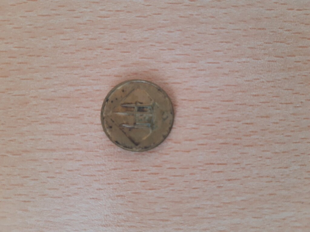 İstanbul Eski bir tünel jetonu. Koleksiyonluk veya nostaljik bir obje - 5