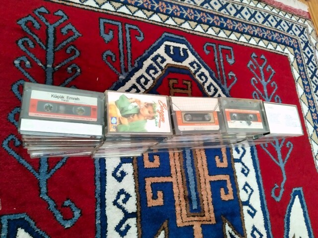 55 Adet kaset eski