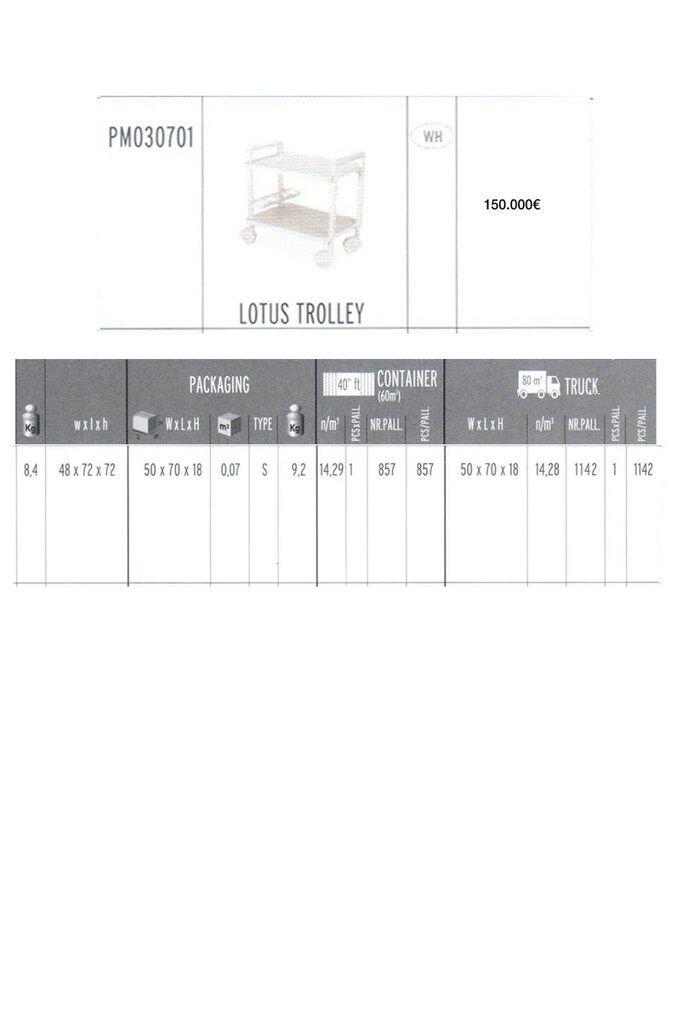 Plastik enjeksiyon KALIBI servis arabası LOTUS - 2