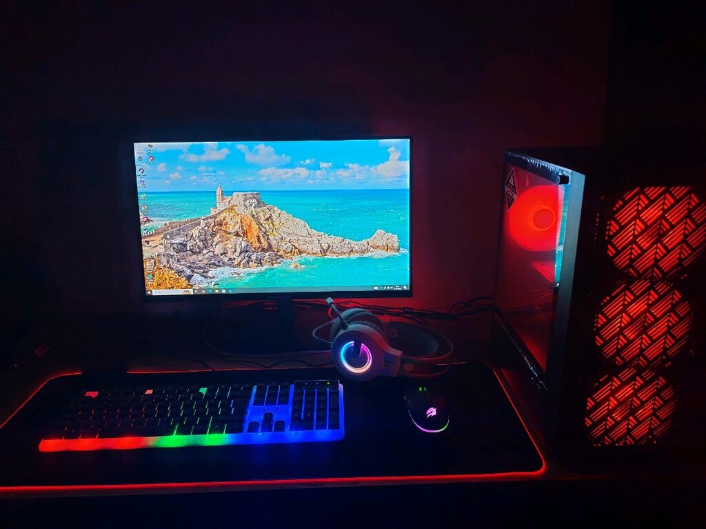 ADRESE TESLİM / 165 HZ FULL SET HER OYUNU OYNATAN BİLGİSAYAR SETİ - 6