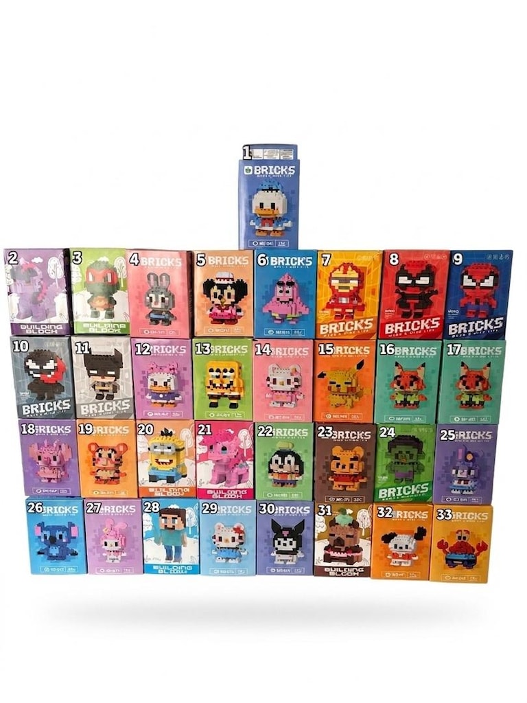 Bricks Lego Puzzle Hot Flowers Toptan-Parekende