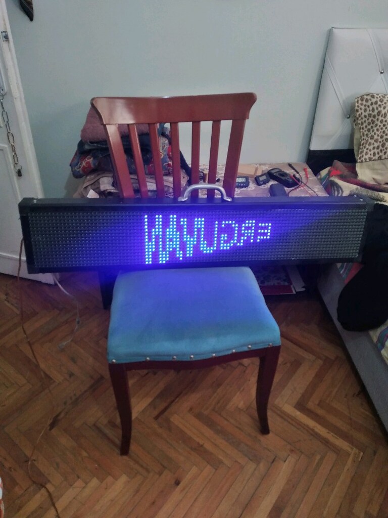 mor led panel kayan yazı - 4
