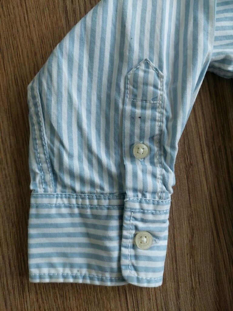 L.O.G.G by HM kids mavi çizgili gömlek - 4