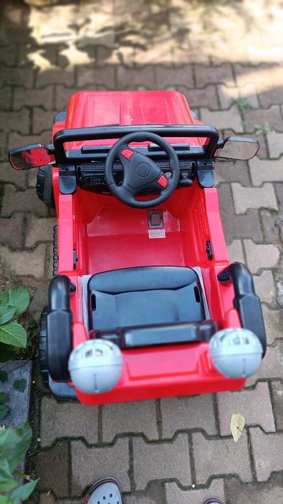12V akülü full Neon akülü çocuk aeabasi - 12