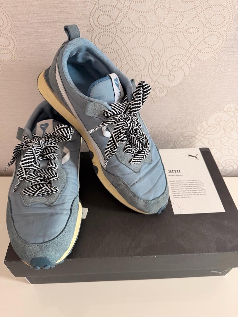 Puma Ami özel seri, Rider FV Ami . mavi renkli sneaker ayakkabı - 2
