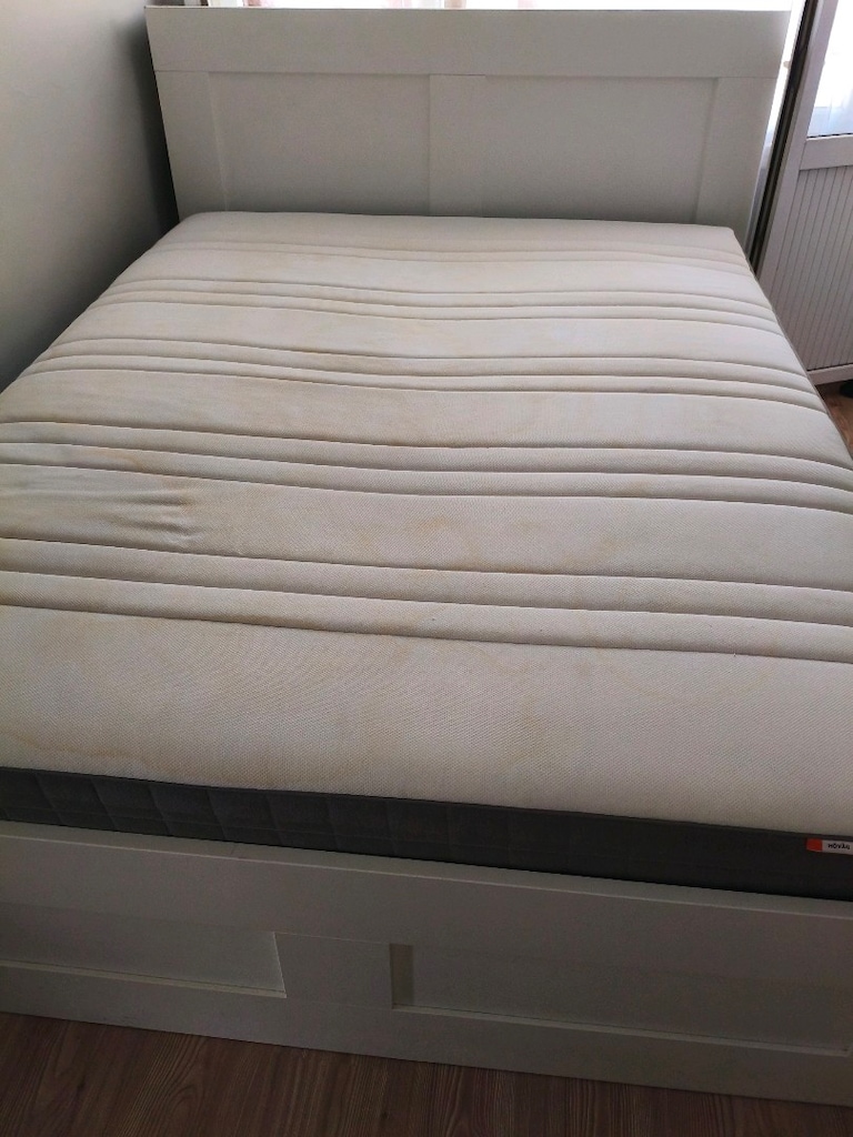Ikea Brimnes Karyola+Başlık 160*200 - 2