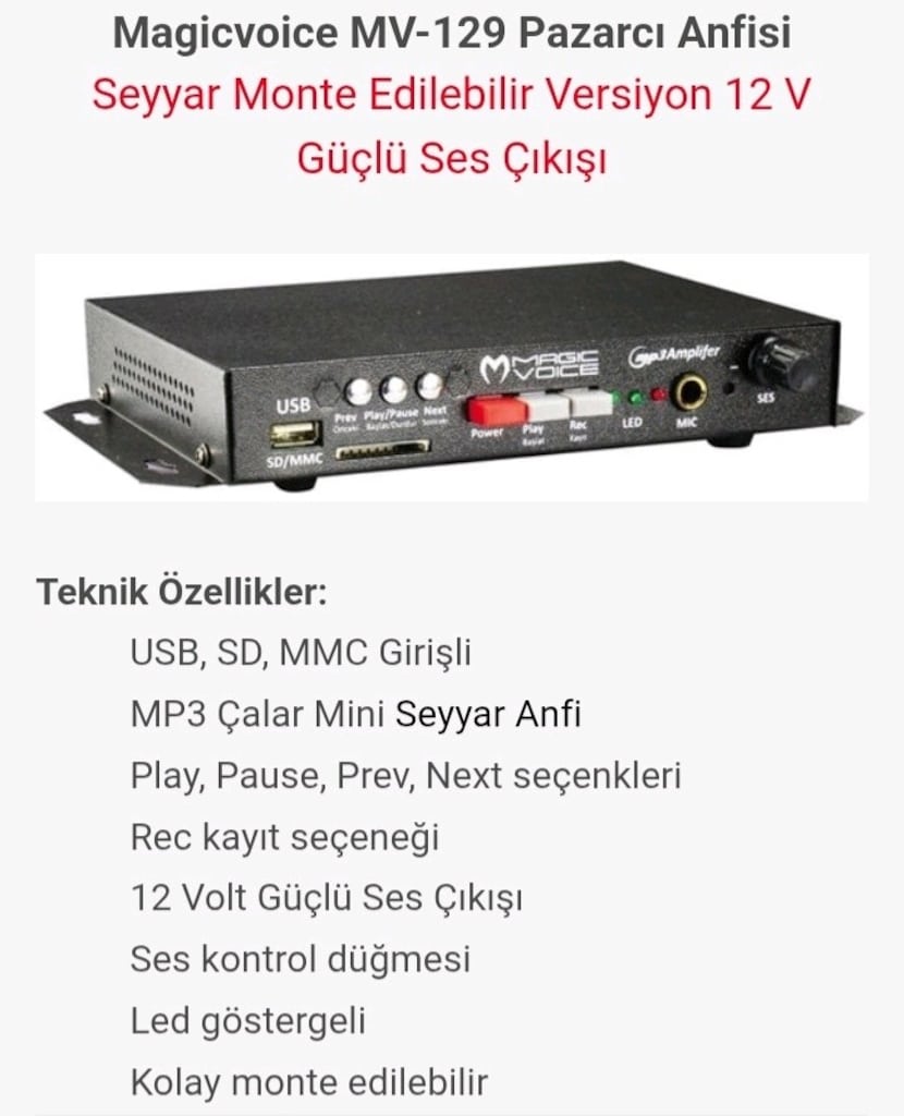 Pazarcı Anfisi - 2