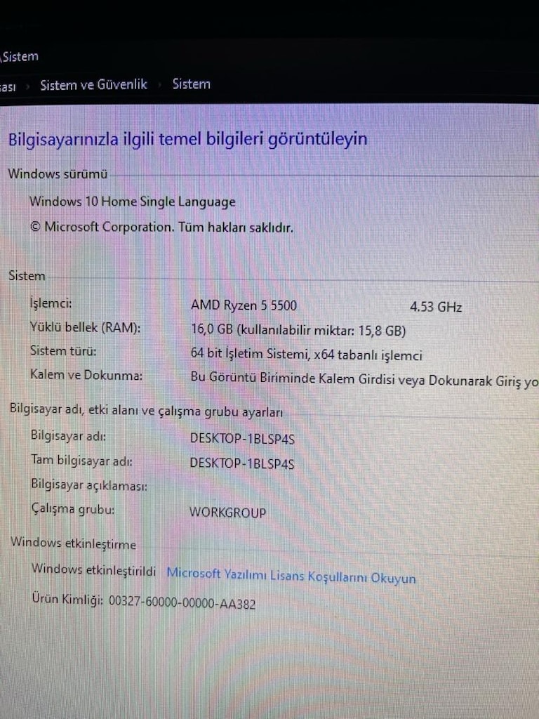 Tertemiz Oyuncu Bilgisayarı - 11