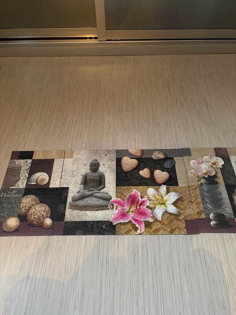 Wellness Temali Puzzle Seti (Tamamlanmis)
