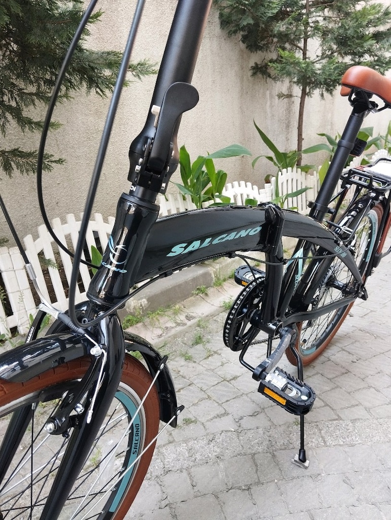 SIFIR 24 JANT BÜYÜK BOY SALCANO Katlanır Bisiklet - 11