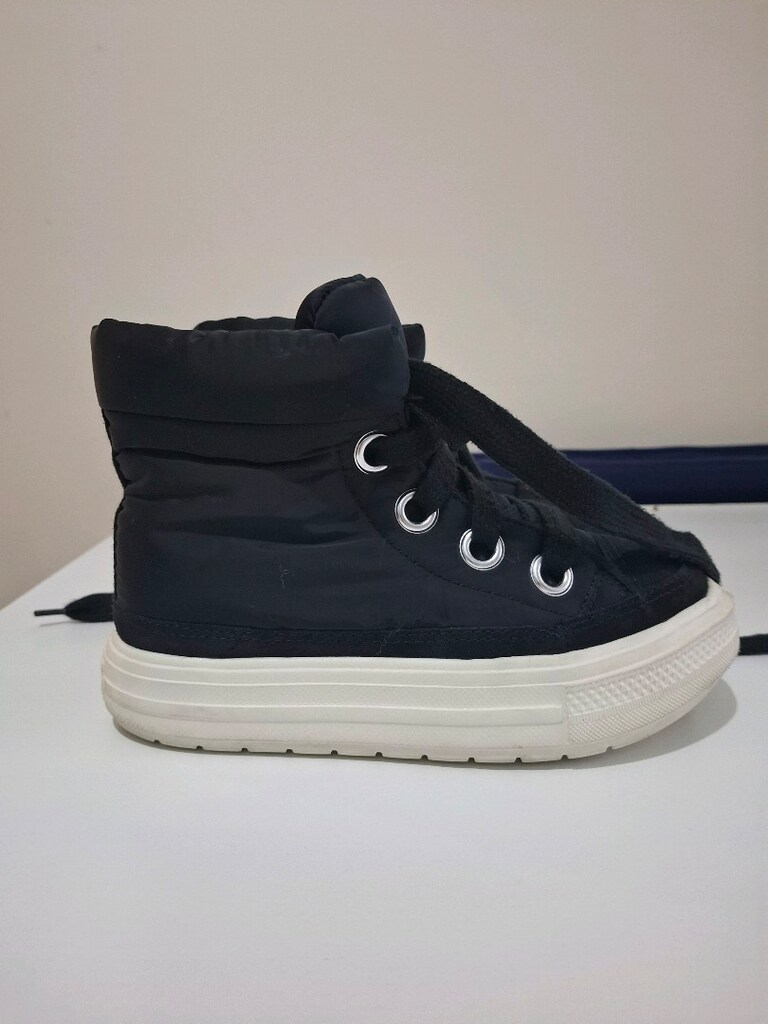 Converse Kız Çocuk Ayakkabısı 34 Numara – Siyah – Temiz Kullanılmış - 3