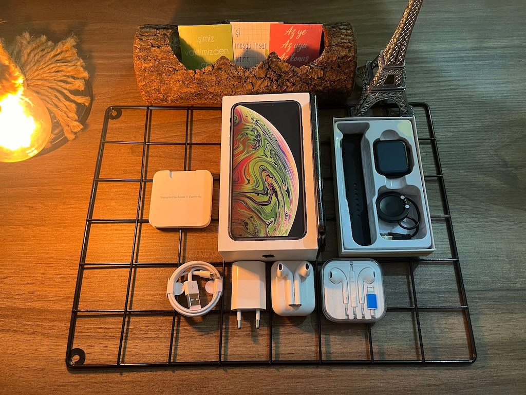 FULL AKSESUARLI 256 GB İPHONE XS MAX SPACE GRAY - 7