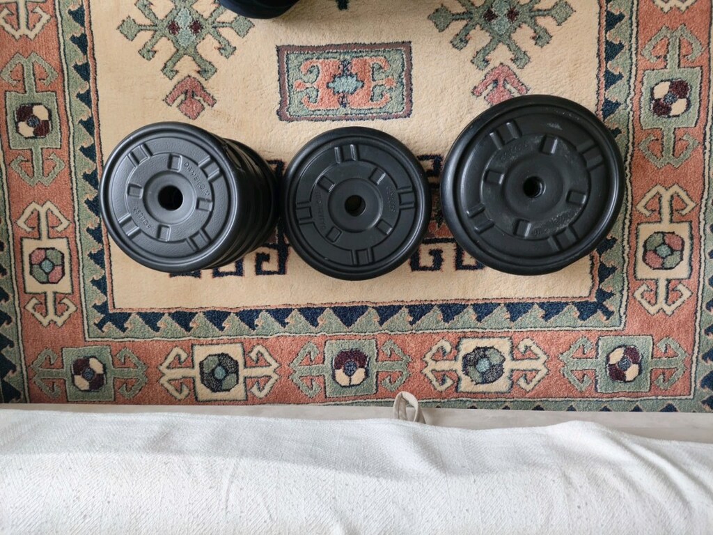 Temiz 40 KG Ağırlık Plakası + Barlar - Takasa Açık Full Set - 5