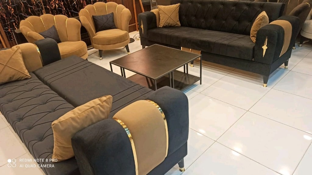 SIFIR SALON TAKIMI 3+3+1+1 İMALATTAN KOLTUK TAKIMI - 2