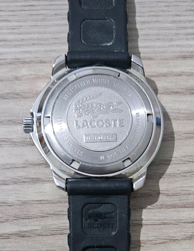 Lacoste 1000J15 Saat - Sorunu sıkıntısı yok ve çok iyi durumda. 38mm ç - 4