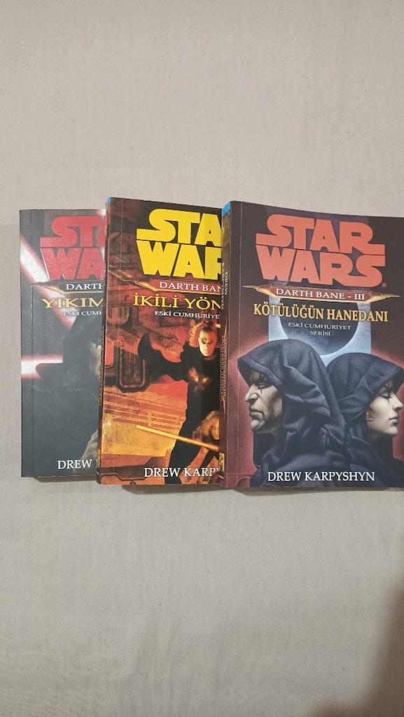 STAR WARS DARTH BANE KİTAP SETİ KOLEKSİYONLUK - 2