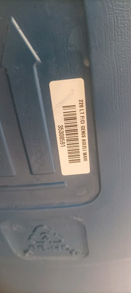 plastik varil 220 lt - 3