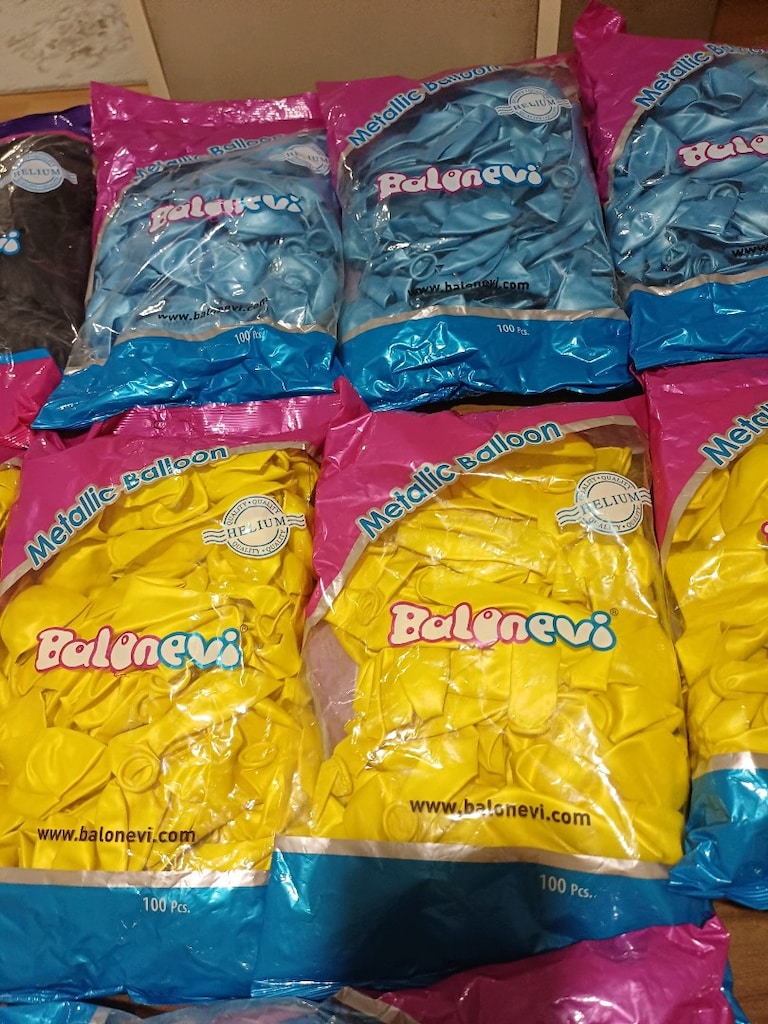 Balon evi Metalik balon Doğum günü özel gün her konsepte kullanilir - 3