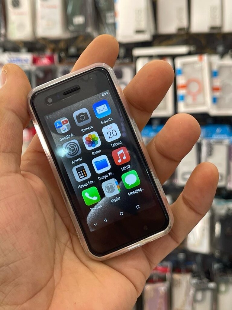 16 promax mini replika avuç içi android telefon 512 gb kayıtlı - 2