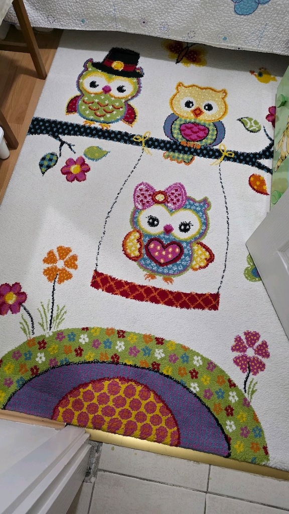 Baykuşlu Çocuk Odası Halısı 120x180 - 3