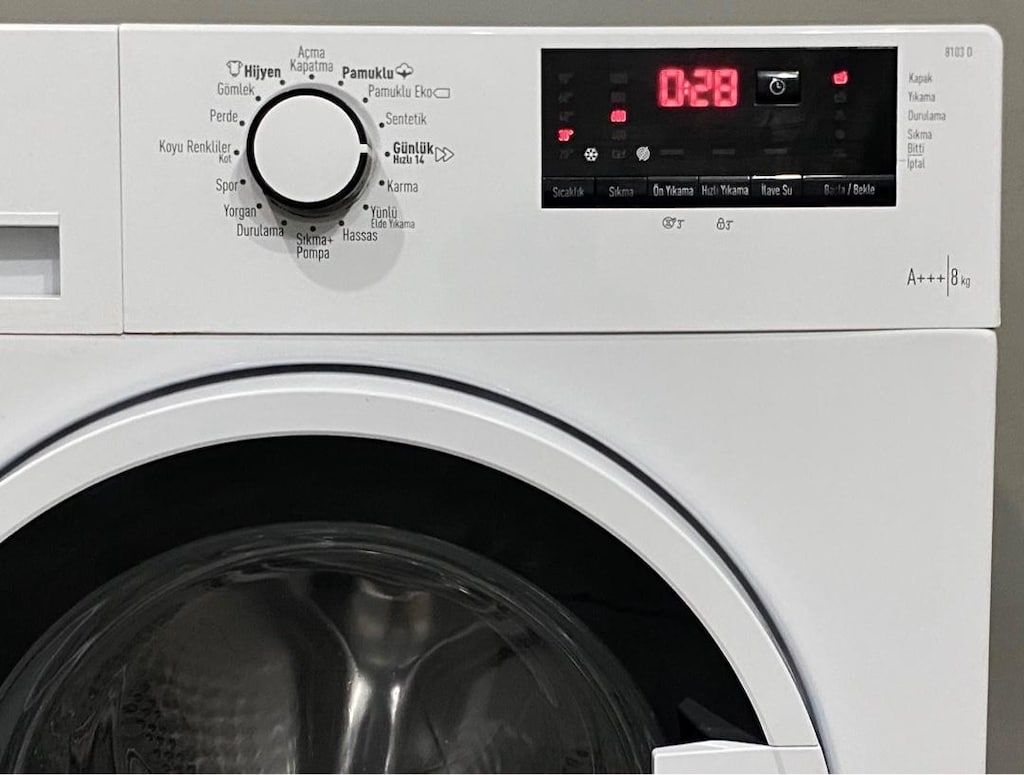 ARÇELİK 8 KG A+++ ÇAMAŞIR MAKİNESİ AYNI GÜN HEMEN TESLİM YENI MODEL - 2