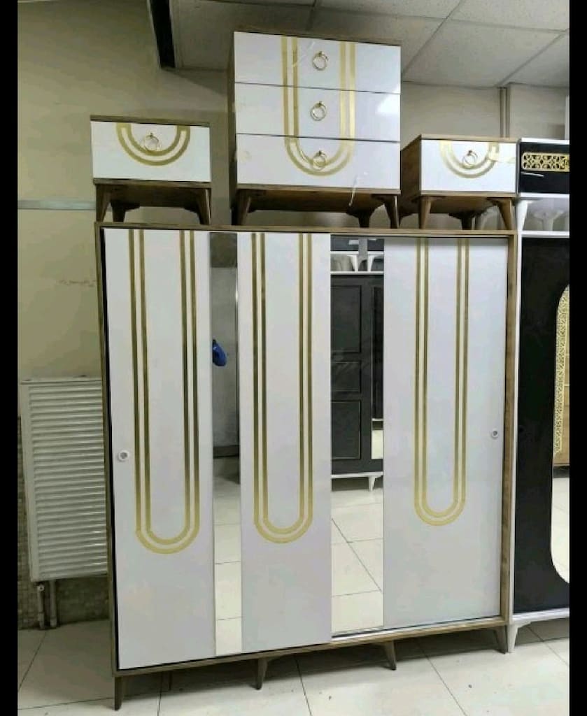 YATAK ODASI TAKIMI BAZA BAŞLIK YATAK DAHİL KAPIDA ÖDEME HIZLI TESLİM - 2