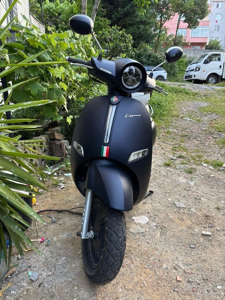 2022, 9750km muayeneli cappucino 125